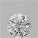 Natural Diamond 2.42 Carats, Round with Excellent Cut, D Color, VVS1 Clarity and Certified by GIA