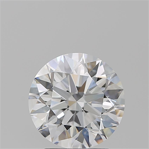 Picture of Natural Diamond 2.42 Carats, Round with Excellent Cut, D Color, VVS1 Clarity and Certified by GIA