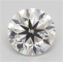 Natural Diamond 0.51 Carats, Round with Very Good Cut, I Color, VS2 Clarity and Certified by GIA