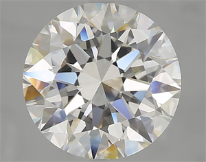 Picture of Natural Diamond 5.01 Carats, Round with Excellent Cut, H Color, VS1 Clarity and Certified by GIA