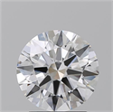 Natural Diamond 2.01 Carats, Round with Excellent Cut, D Color, VVS1 Clarity and Certified by GIA