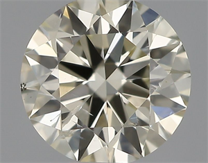 Picture of Natural Diamond 0.40 Carats, Round with Excellent Cut, K Color, SI1 Clarity and Certified by IGI