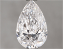 Natural Diamond 1.05 Carats, Pear with  Cut, E Color, IF Clarity and Certified by GIA