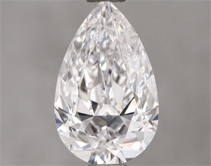 Picture of Natural Diamond 1.05 Carats, Pear with  Cut, E Color, IF Clarity and Certified by GIA