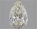 Natural Diamond 3.02 Carats, Pear with  Cut, J Color, SI2 Clarity and Certified by GIA