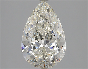 Picture of Natural Diamond 3.02 Carats, Pear with  Cut, J Color, SI2 Clarity and Certified by GIA