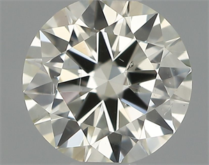 Picture of Natural Diamond 0.40 Carats, Round with Excellent Cut, K Color, SI1 Clarity and Certified by IGI