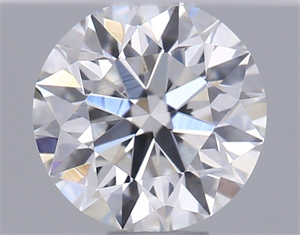 Picture of Natural Diamond 0.41 Carats, Round with Excellent Cut, G Color, VS2 Clarity and Certified by GIA