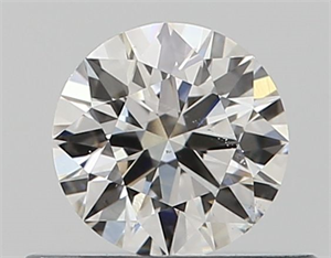 Picture of Natural Diamond 0.40 Carats, Round with Excellent Cut, G Color, VS2 Clarity and Certified by GIA