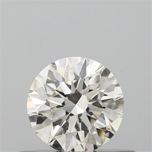 Picture of Natural Diamond 0.40 Carats, Round with Excellent Cut, H Color, SI2 Clarity and Certified by IGI