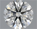 Natural Diamond 0.41 Carats, Round with Excellent Cut, I Color, VS1 Clarity and Certified by IGI