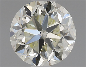 Picture of Natural Diamond 0.50 Carats, Round with Good Cut, K Color, VS2 Clarity and Certified by IGI