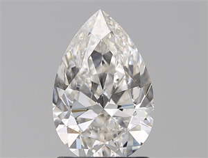 Picture of Natural Diamond 1.51 Carats, Pear with  Cut, G Color, SI1 Clarity and Certified by GIA