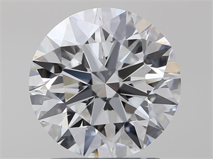 Picture of Natural Diamond 1.56 Carats, Round with Excellent Cut, E Color, VS1 Clarity and Certified by GIA