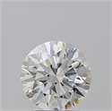 Natural Diamond 2.01 Carats, Round with Excellent Cut, H Color, SI2 Clarity and Certified by GIA