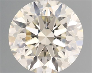 Picture of Natural Diamond 0.49 Carats, Round with Excellent Cut, J Color, VVS2 Clarity and Certified by IGI