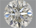 Natural Diamond 0.40 Carats, Round with Very Good Cut, H Color, VS2 Clarity and Certified by IGI