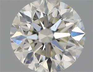 Picture of Natural Diamond 0.40 Carats, Round with Very Good Cut, H Color, VS2 Clarity and Certified by IGI