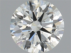 Picture of Natural Diamond 0.40 Carats, Round with Excellent Cut, I Color, VS1 Clarity and Certified by GIA