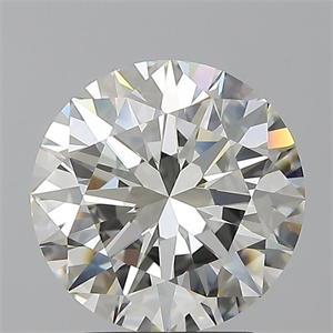 Picture of Natural Diamond 3.02 Carats, Round with Excellent Cut, I Color, VVS1 Clarity and Certified by GIA