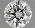 Natural Diamond 0.40 Carats, Round with Excellent Cut, H Color, VS2 Clarity and Certified by GIA