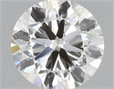 Natural Diamond 0.40 Carats, Round with Very Good Cut, G Color, SI1 Clarity and Certified by GIA