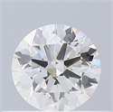 Natural Diamond 0.40 Carats, Round with Excellent Cut, I Color, VS2 Clarity and Certified by GIA