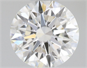 Natural Diamond 0.40 Carats, Round with Excellent Cut, G Color, VS2 Clarity and Certified by GIA