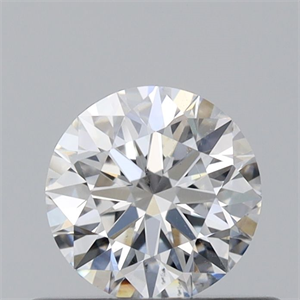 Picture of Natural Diamond 0.40 Carats, Round with Excellent Cut, F Color, SI1 Clarity and Certified by GIA