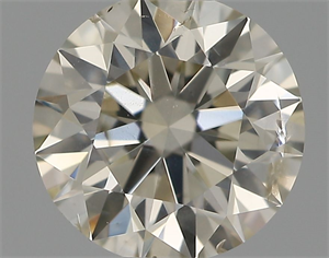 Picture of Natural Diamond 0.53 Carats, Round with Excellent Cut, K Color, I1 Clarity and Certified by IGI