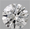 Natural Diamond 3.20 Carats, Round with Excellent Cut, G Color, SI2 Clarity and Certified by GIA