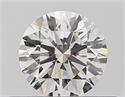 Natural Diamond 0.40 Carats, Round with Excellent Cut, E Color, VS2 Clarity and Certified by GIA