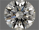 Natural Diamond 0.51 Carats, Round with Excellent Cut, K Color, VS1 Clarity and Certified by GIA