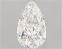 Natural Diamond 1.01 Carats, Pear with  Cut, E Color, SI2 Clarity and Certified by GIA