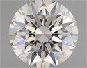 Natural Diamond 0.50 Carats, Round with Excellent Cut, K Color, VVS1 Clarity and Certified by GIA