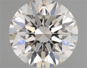 Picture of Natural Diamond 0.50 Carats, Round with Excellent Cut, K Color, VVS1 Clarity and Certified by GIA