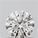 Natural Diamond 0.50 Carats, Round with Excellent Cut, H Color, SI2 Clarity and Certified by IGI