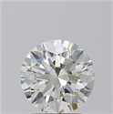 Natural Diamond 2.01 Carats, Round with Excellent Cut, I Color, SI2 Clarity and Certified by GIA