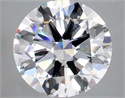 Natural Diamond 4.00 Carats, Round with Very Good Cut, J Color, VS2 Clarity and Certified by GIA