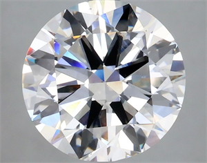 Picture of Natural Diamond 4.00 Carats, Round with Very Good Cut, J Color, VS2 Clarity and Certified by GIA