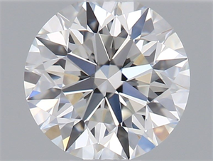 Picture of Natural Diamond 0.41 Carats, Round with Excellent Cut, G Color, VVS1 Clarity and Certified by GIA