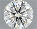 Natural Diamond 0.40 Carats, Round with Excellent Cut, K Color, VVS1 Clarity and Certified by GIA