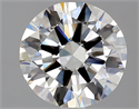 Natural Diamond 2.01 Carats, Round with Excellent Cut, I Color, VVS2 Clarity and Certified by GIA