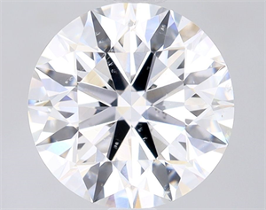 Picture of Natural Diamond 2.30 Carats, Round with Excellent Cut, H Color, SI1 Clarity and Certified by GIA