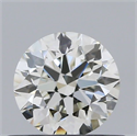 Natural Diamond 0.46 Carats, Round with Excellent Cut, I Color, VS1 Clarity and Certified by GIA