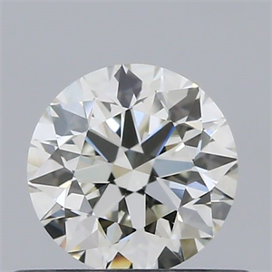 Picture of Natural Diamond 0.46 Carats, Round with Excellent Cut, I Color, VS1 Clarity and Certified by GIA