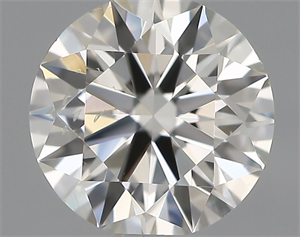 Picture of Natural Diamond 0.50 Carats, Round with Excellent Cut, H Color, SI1 Clarity and Certified by IGI