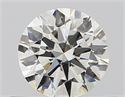 Natural Diamond 0.42 Carats, Round with Excellent Cut, I Color, VS2 Clarity and Certified by GIA