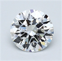 Natural Diamond 1.47 Carats, Round with Excellent Cut, F Color, VVS2 Clarity and Certified by GIA