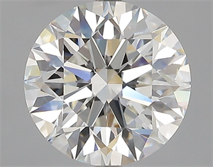 Picture of Natural Diamond 2.01 Carats, Round with Excellent Cut, G Color, IF Clarity and Certified by GIA